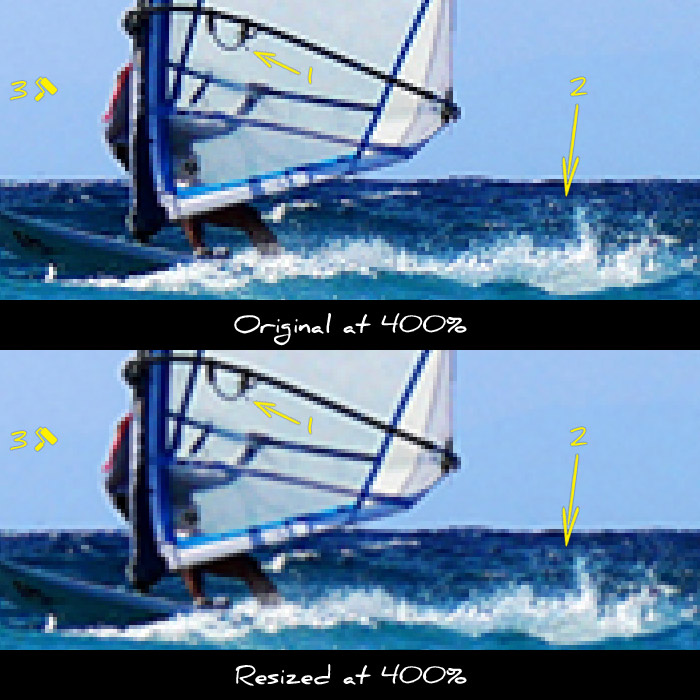 original vs resized image for retina MacBook Pro