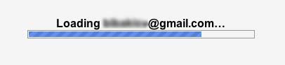 gmail loading